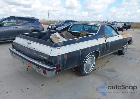 1977 Chevrolet El Camino from USA, damaged, VIN 1D80L7R405101